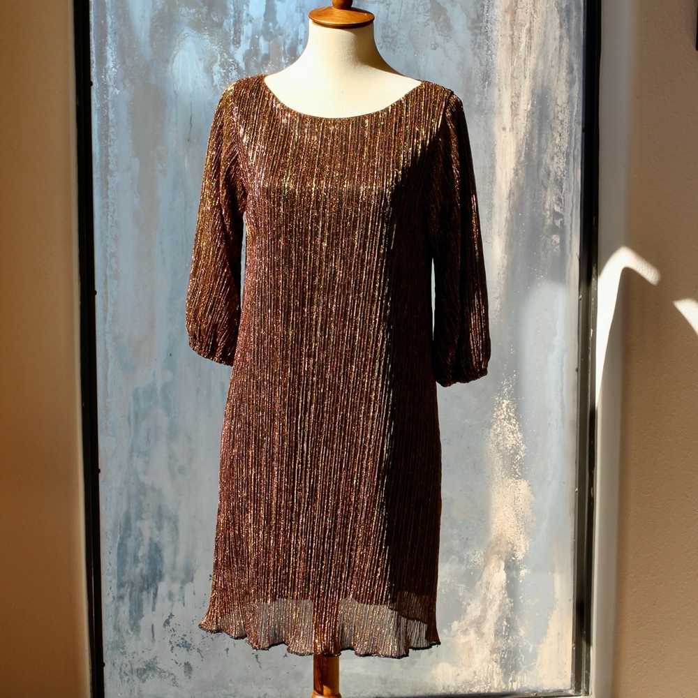Prairie New York Metallic Dress